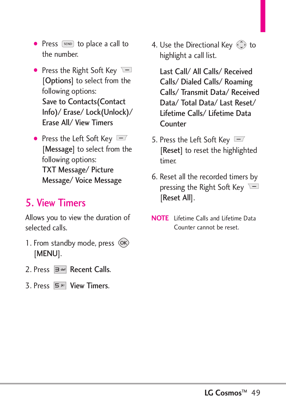 View timers | LG LGVN250PP User Manual | Page 51 / 141