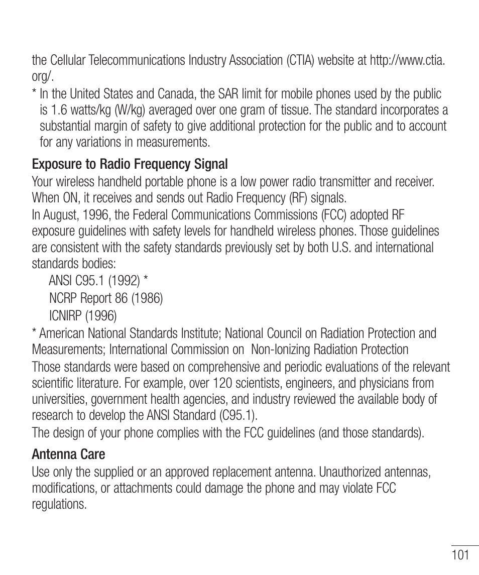 LG LGD321 User Manual | Page 103 / 118