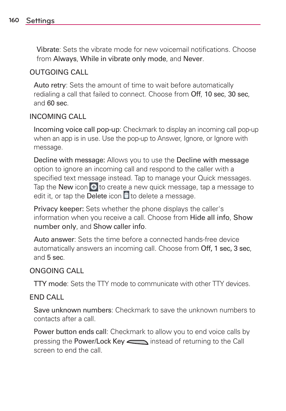 LG LGAS876 User Manual | Page 160 / 218