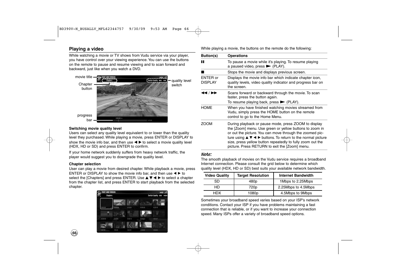 LG BD390 User Manual | Page 66 / 76