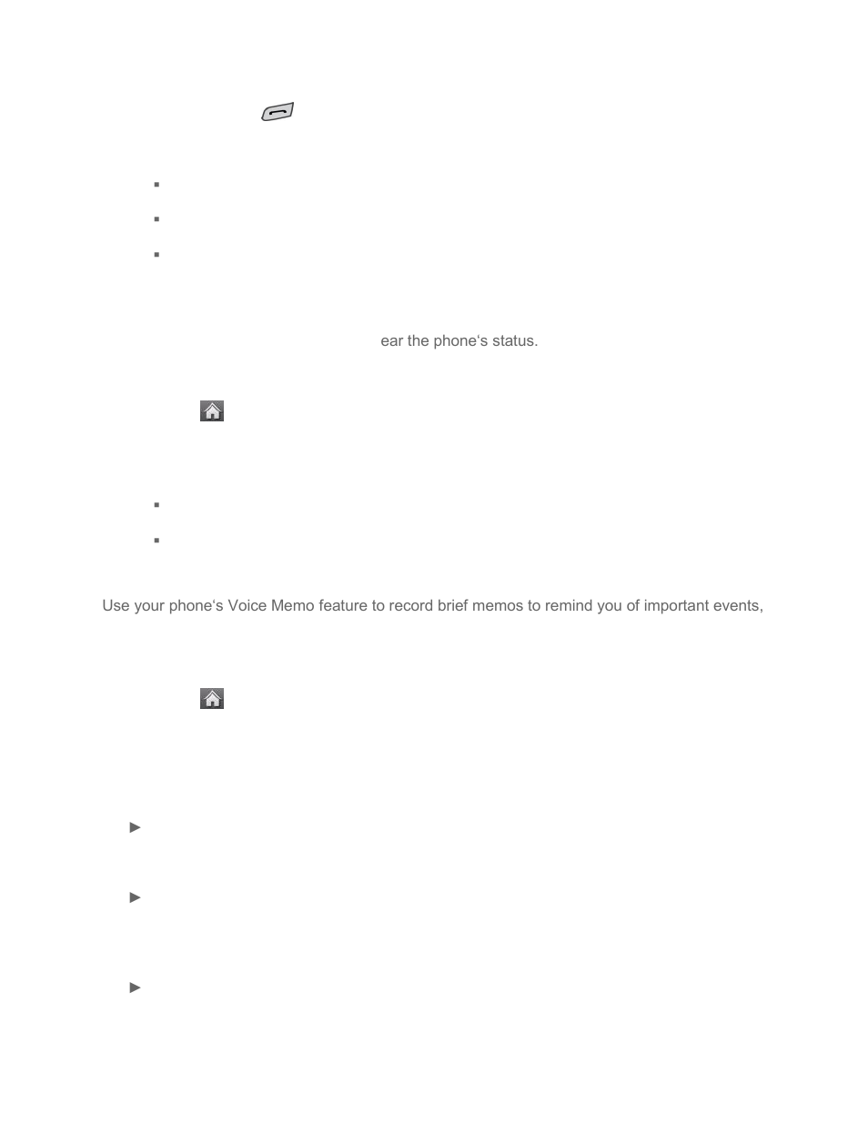 Voice reader, Voice memos | LG LGLN272S User Manual | Page 87 / 112