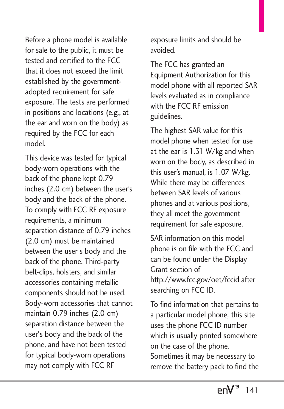 LG LGVX9200 User Manual | Page 143 / 317