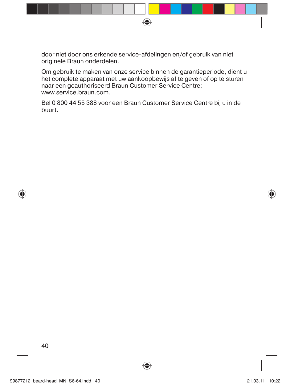 Braun cruZer6 beard&head  EU User Manual | Page 39 / 64