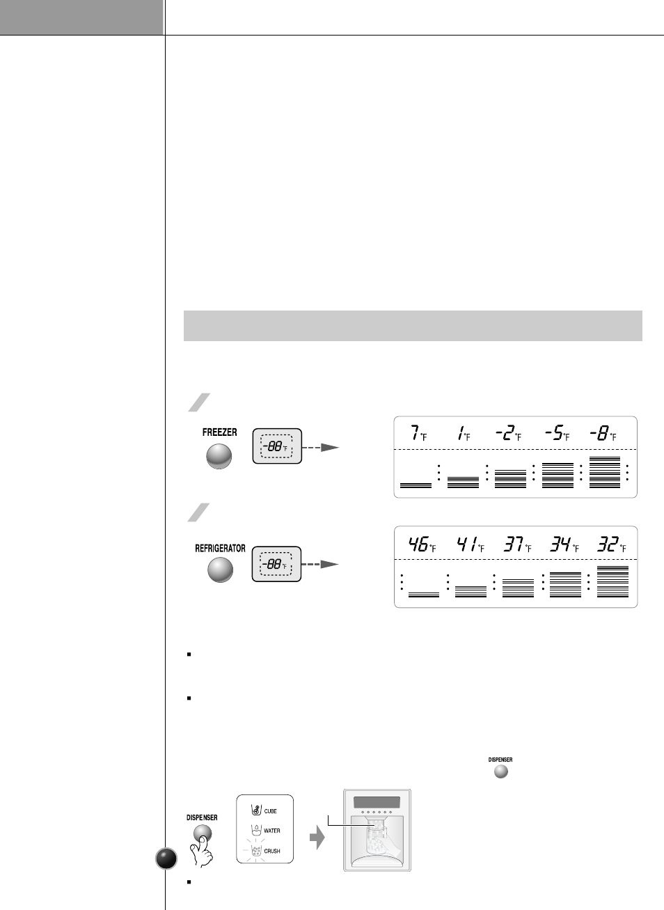 Operation, You can select water or ice | LG LRSC26925TT User Manual | Page 14 / 30