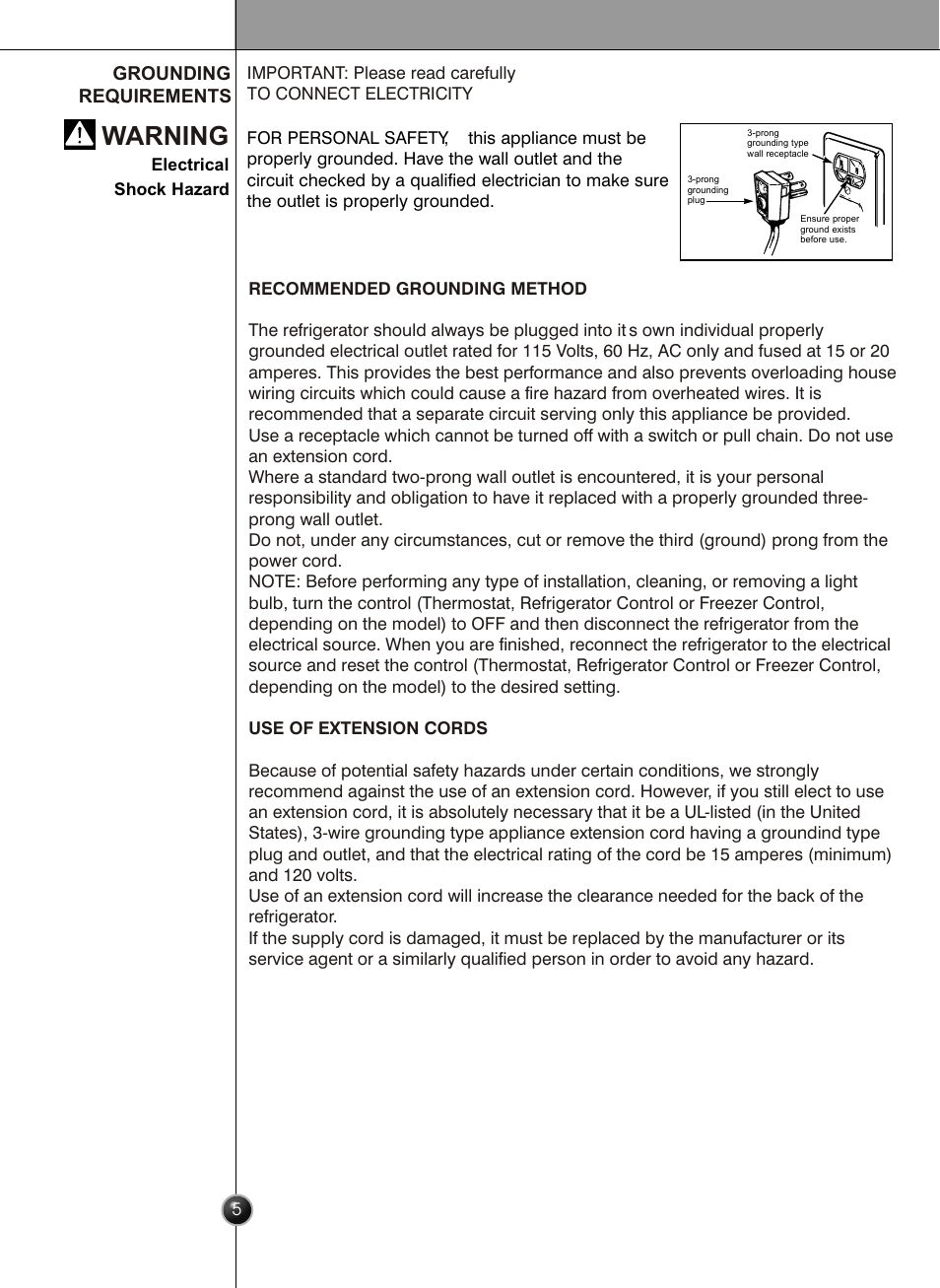 Warning, Introduction | LG LRSC26925TT User Manual | Page 5 / 30