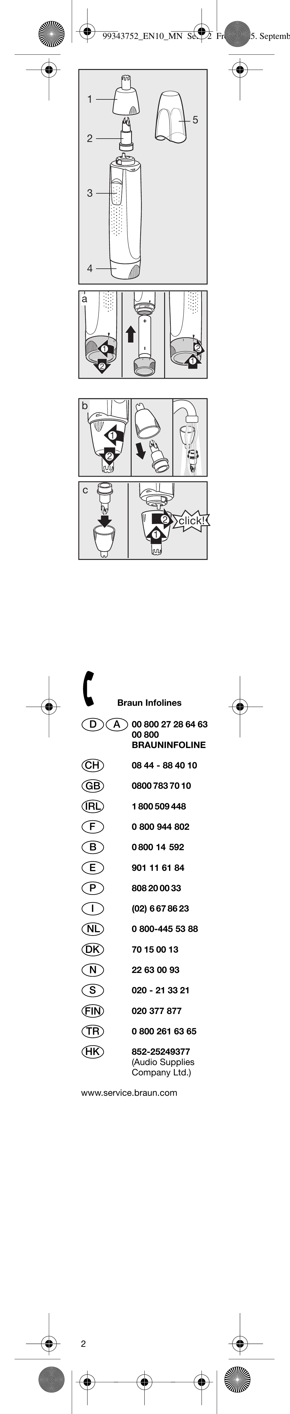 Braun EN10 User Manual | Page 2 / 17