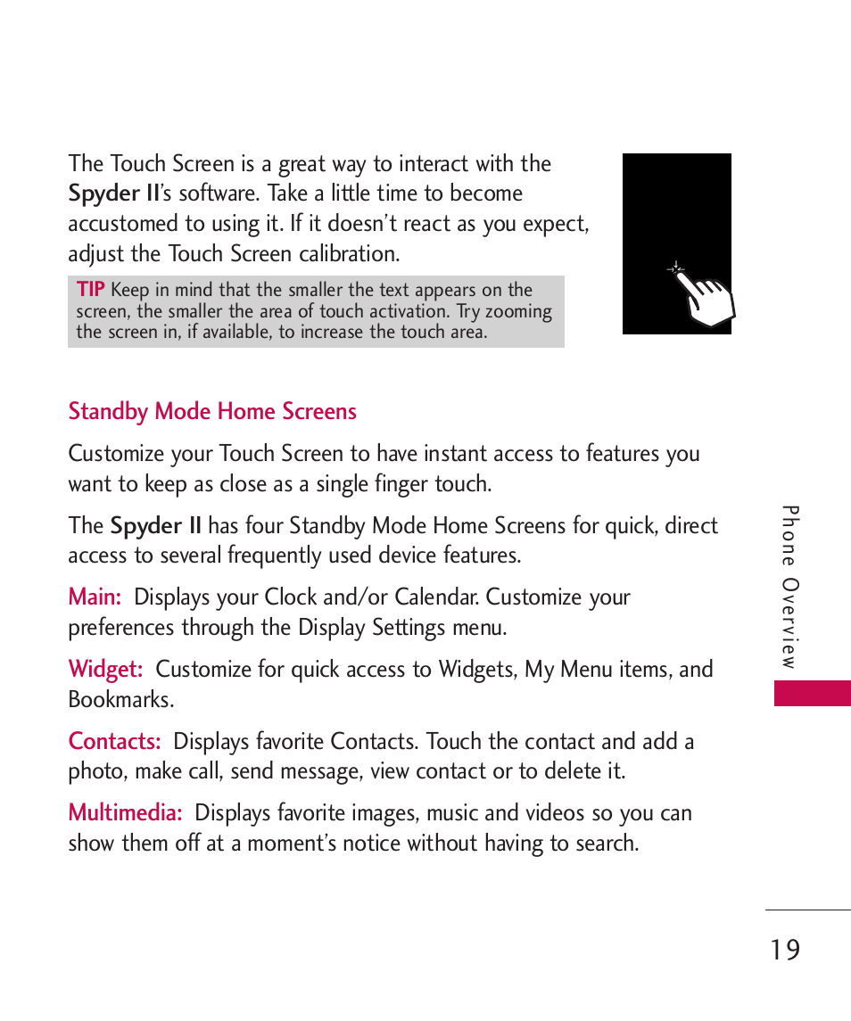 LG LG840 User Manual | Page 21 / 293