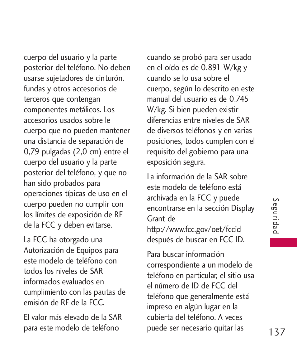 LG LG840 User Manual | Page 279 / 293