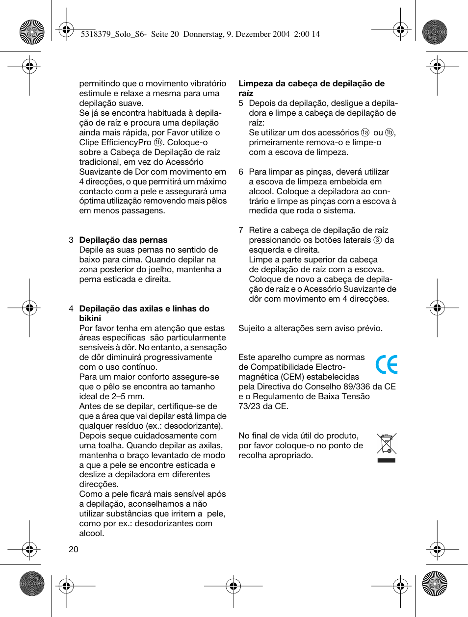 Braun 3170 Solo User Manual | Page 19 / 57