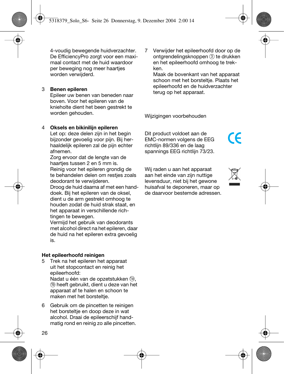 Braun 3170 Solo User Manual | Page 25 / 57