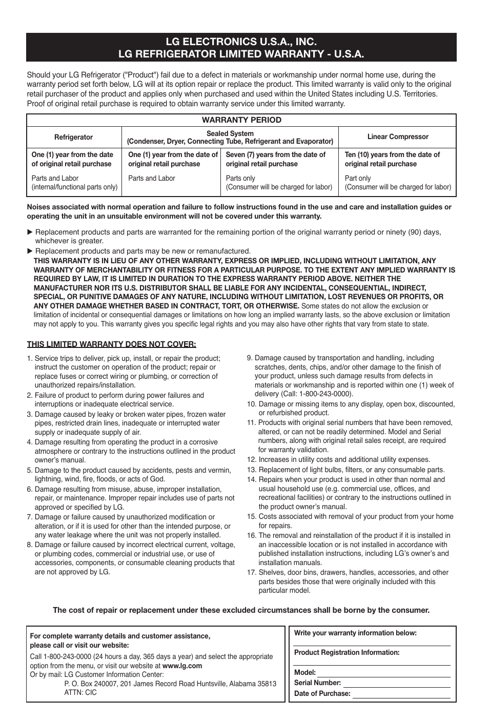 LG LSC22991ST User Manual | Page 44 / 46