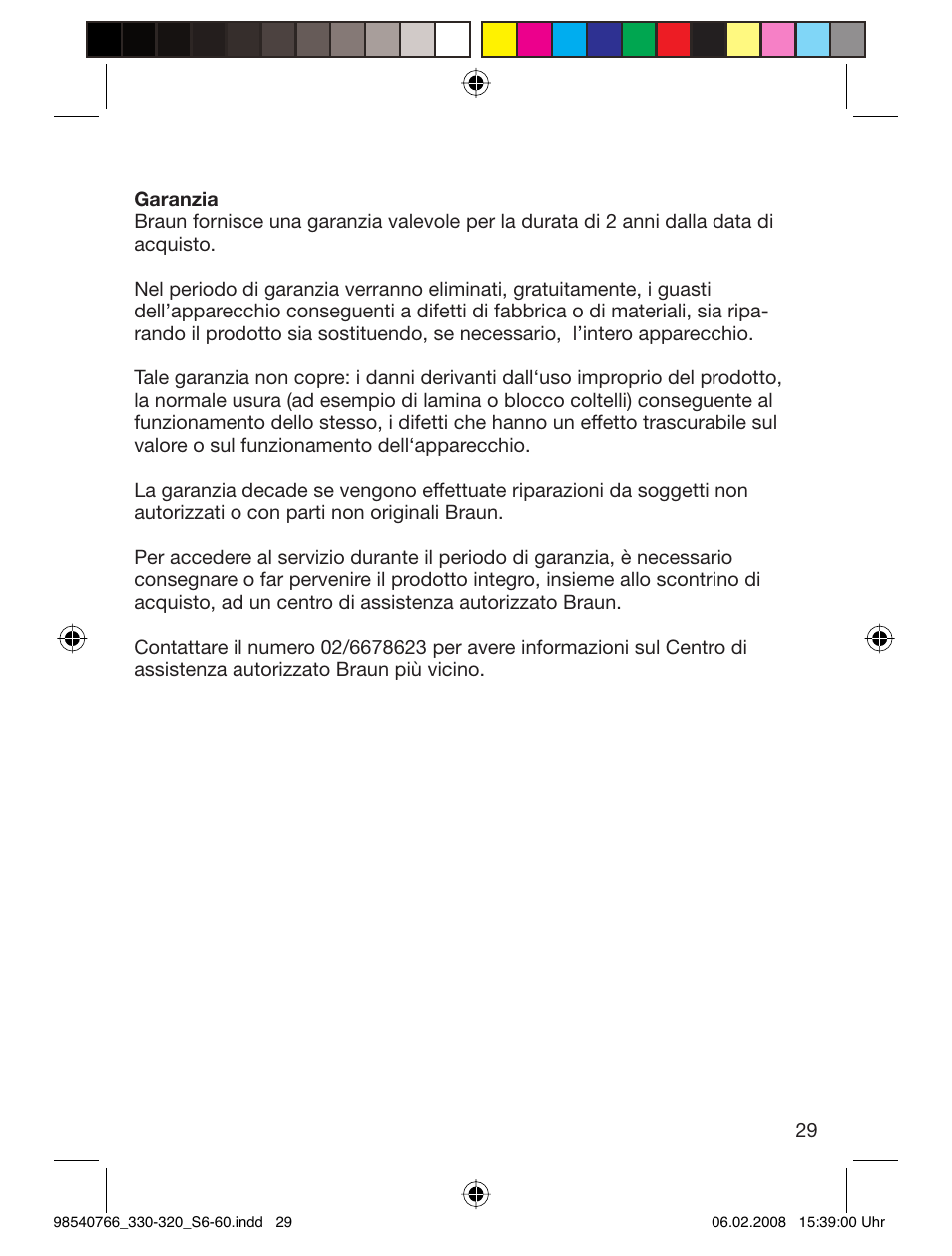 Braun 320 Series 3 User Manual | Page 28 / 57