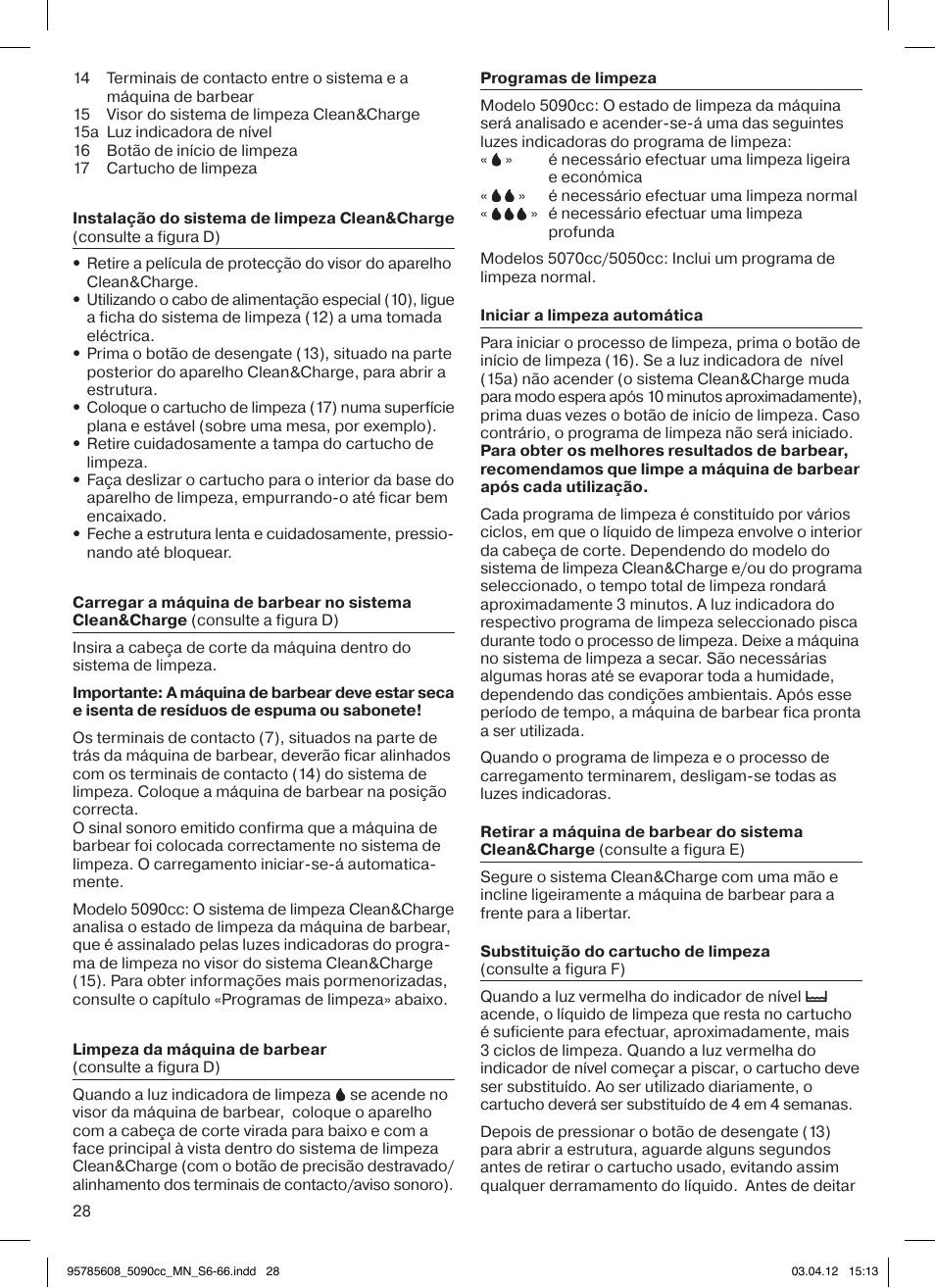Braun 5020s Series 5 User Manual | Page 28 / 70