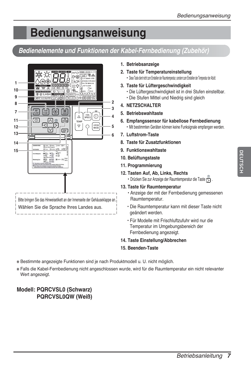 Bedienungsanweisung | LG ARNU12GBHA2 User Manual | Page 55 / 193