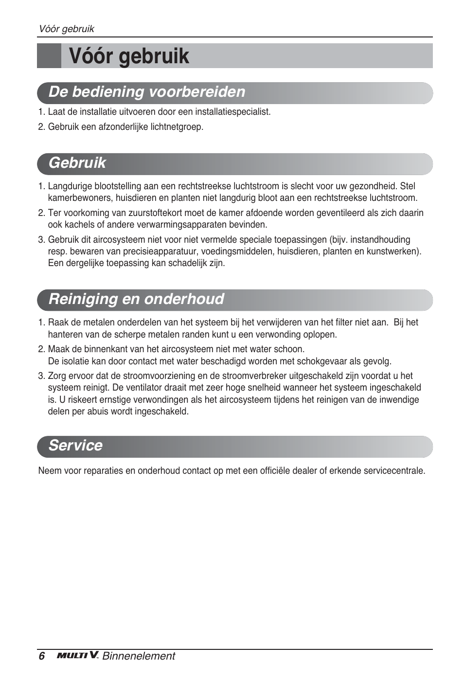 Vóór gebruik | LG ARNU12GBHA2 User Manual | Page 78 / 193