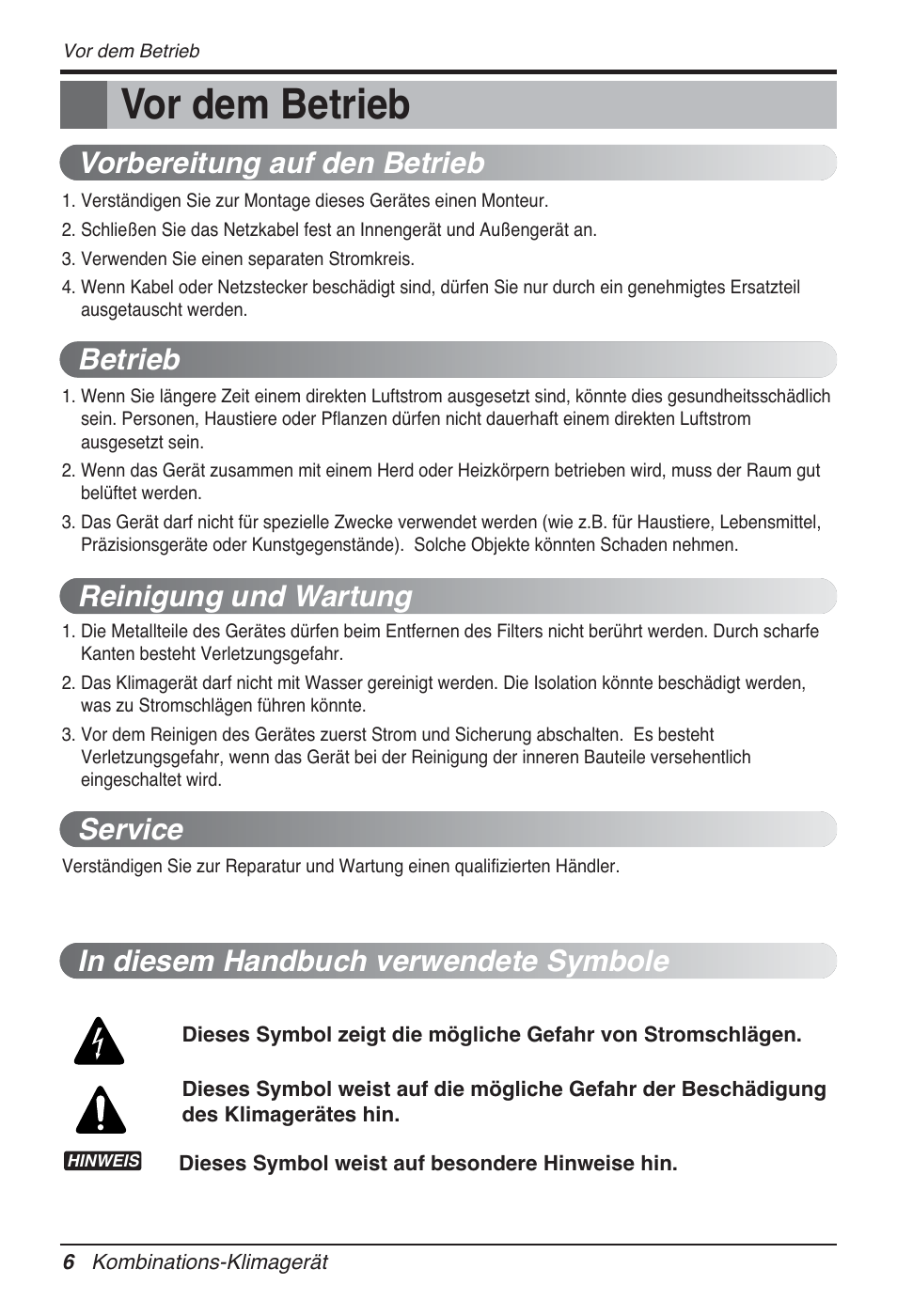 Vor dem betrieb | LG FM15AH-UL3 User Manual | Page 124 / 147