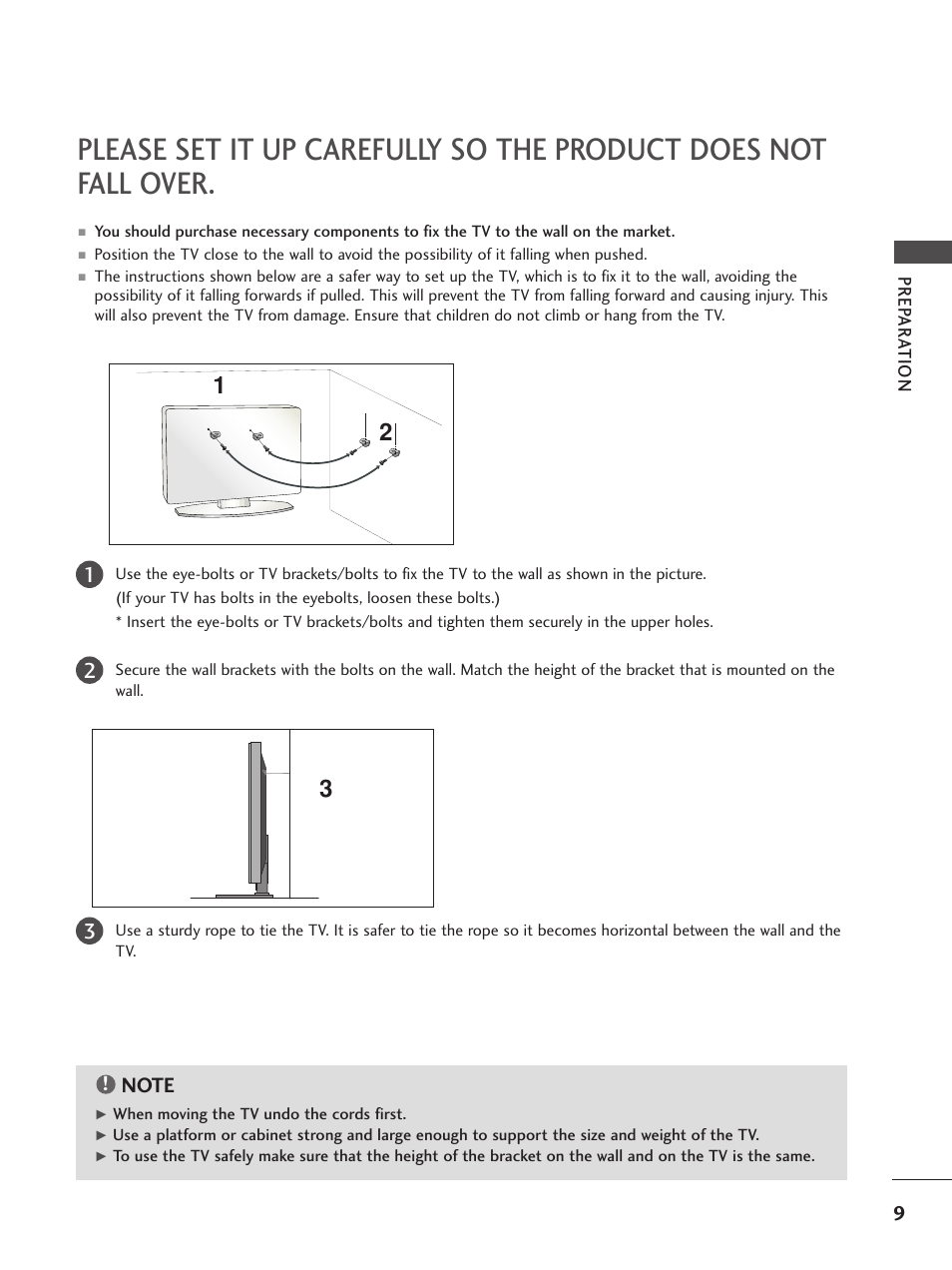 LG 26LG300C User Manual | Page 11 / 97