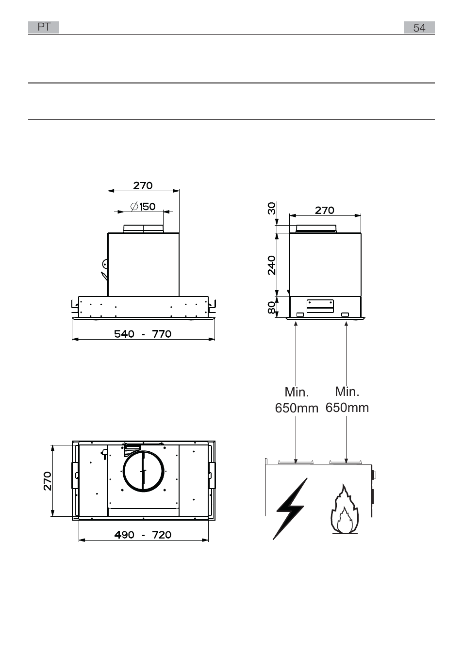 Características | AEG DL8590-M User Manual | Page 54 / 64