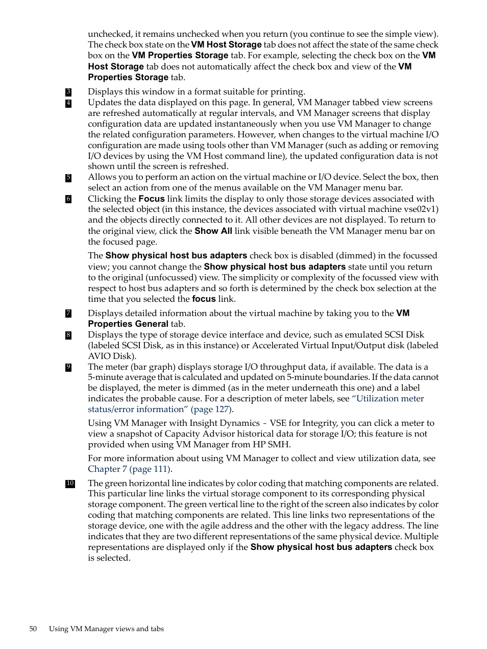 HP Matrix Operating Environment Software User Manual | Page 50 / 138