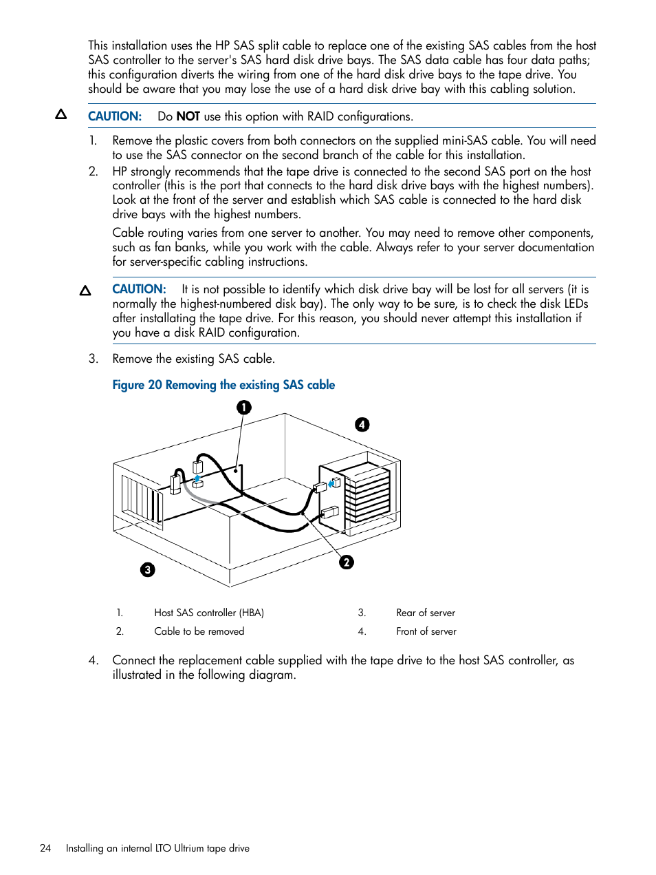 HP StoreEver Ultrium Tape Drives User Manual | Page 24 / 61
