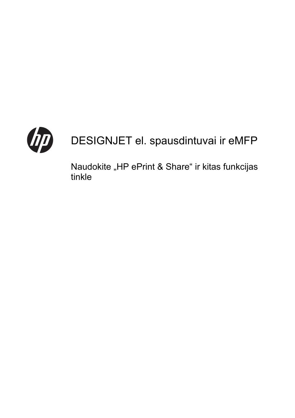 Lt.pdf, Designjet el. spausdintuvai ir emfp | HP Серия принтеров HP Designjet T1300 ePrinter User Manual | Page 210 / 412
