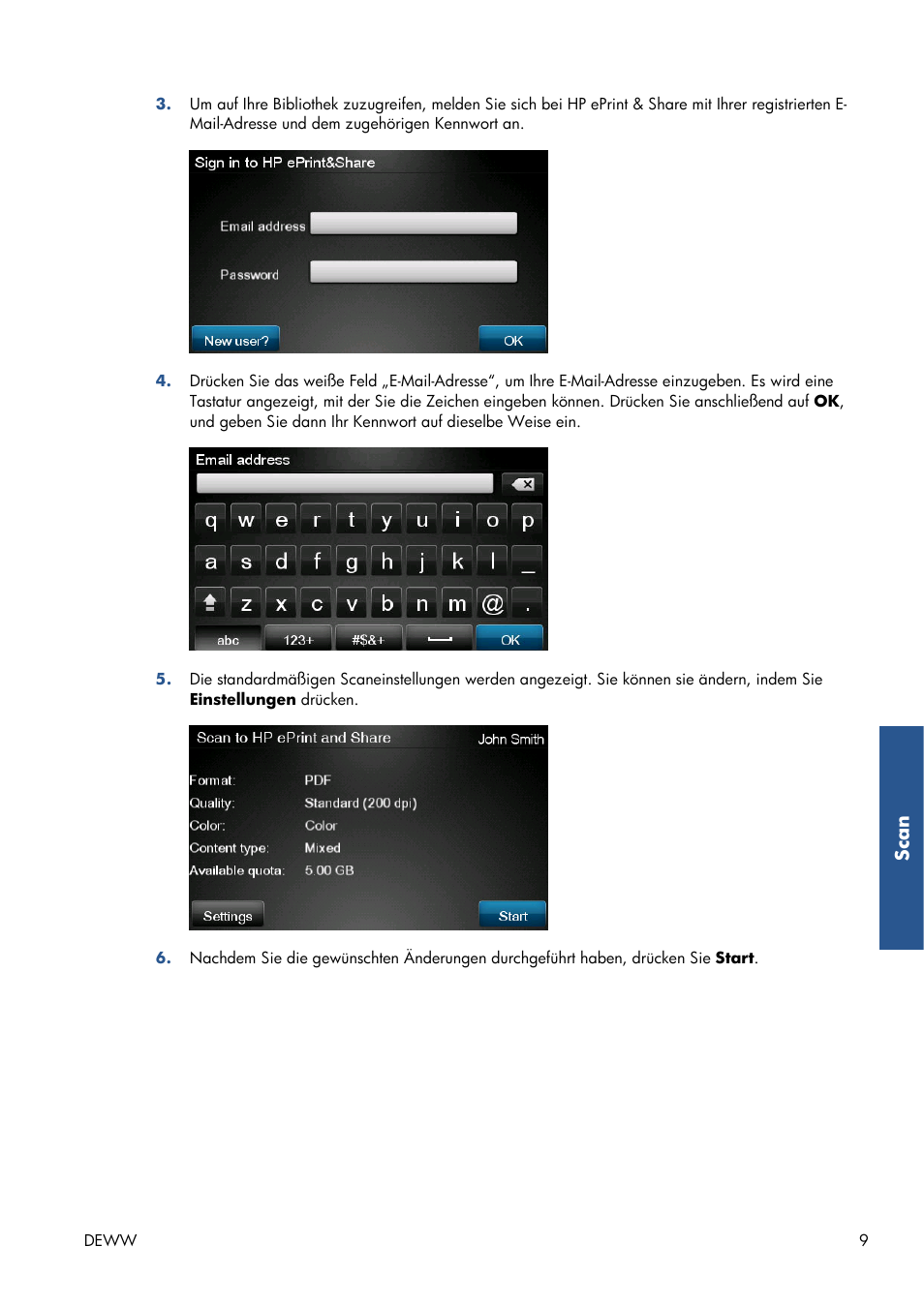 HP Серия принтеров HP Designjet T1300 ePrinter User Manual | Page 77 / 412