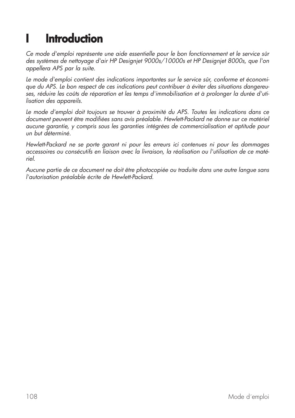 Iintroduction | HP Принтер серии HP Designjet 9000s User Manual | Page 108 / 392