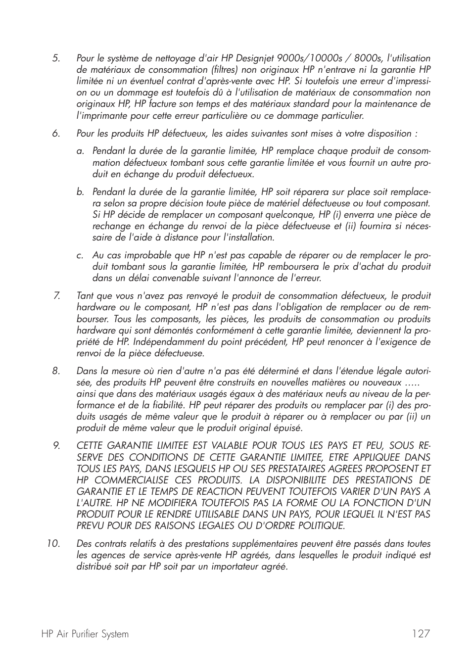 HP Принтер серии HP Designjet 9000s User Manual | Page 127 / 392