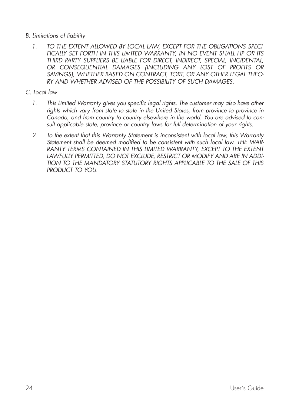 HP Принтер серии HP Designjet 9000s User Manual | Page 24 / 392
