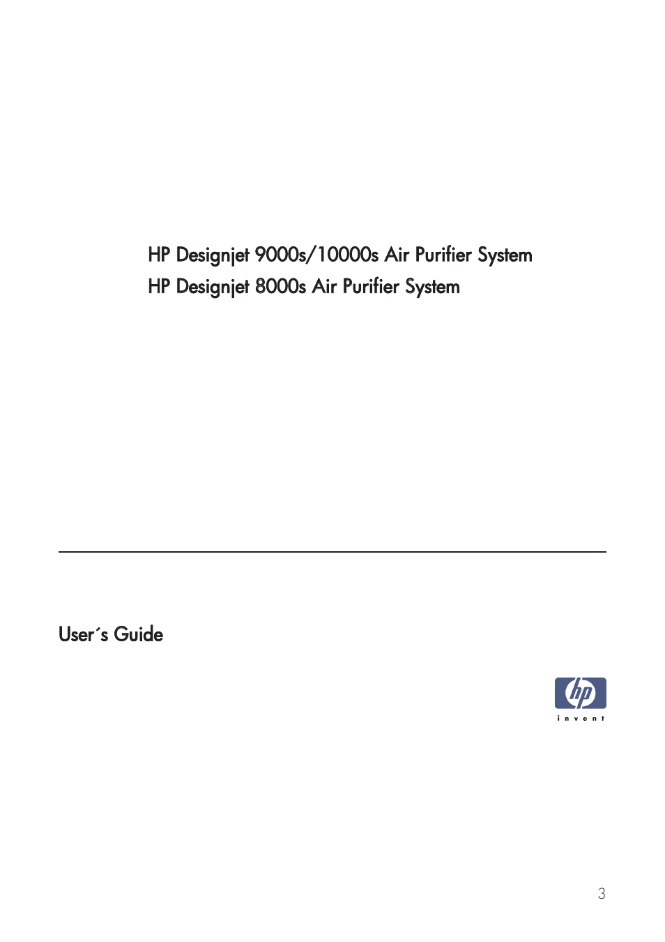 HP Принтер серии HP Designjet 9000s User Manual | Page 3 / 392