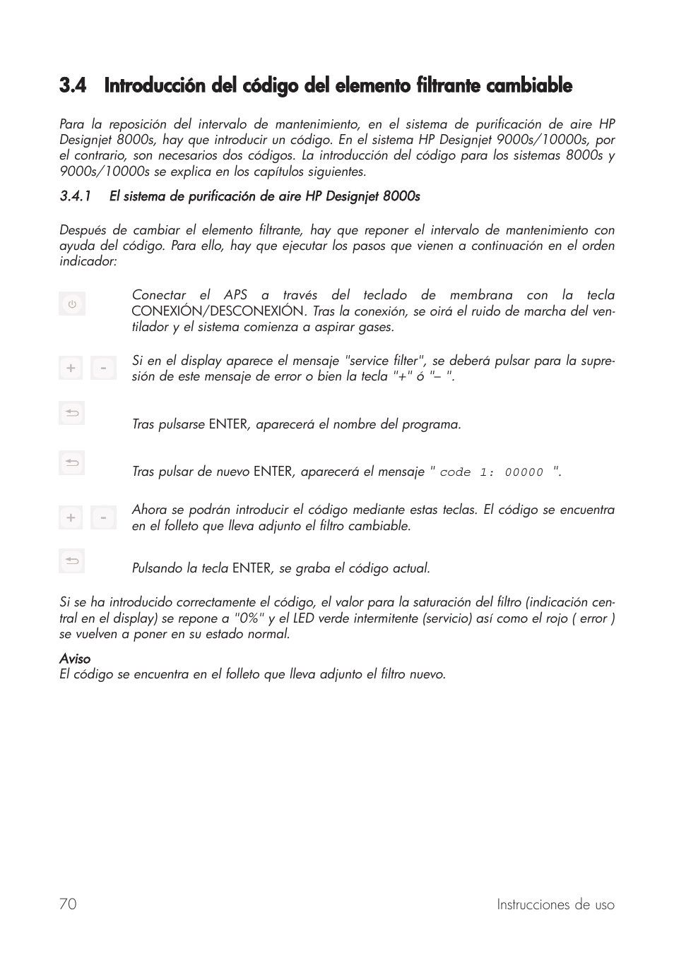 HP Принтер серии HP Designjet 9000s User Manual | Page 70 / 392