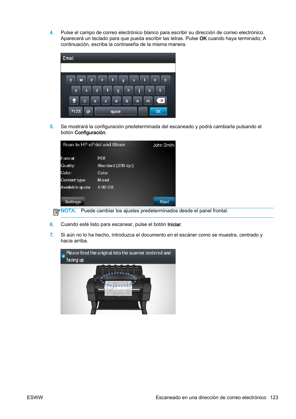 HP eMFP HP Designjet serie T2500 User Manual | Page 133 / 322