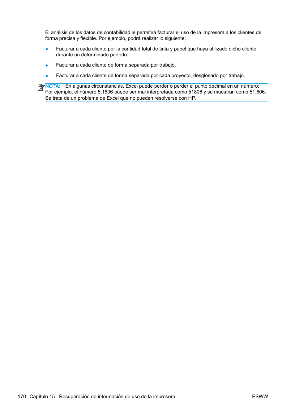HP eMFP HP Designjet serie T2500 User Manual | Page 180 / 322
