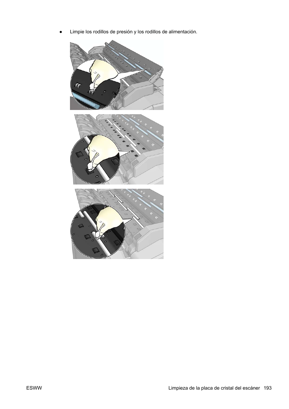 HP eMFP HP Designjet serie T2500 User Manual | Page 203 / 322