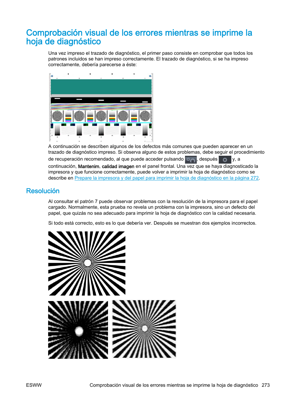 Resolución | HP eMFP HP Designjet serie T2500 User Manual | Page 283 / 322