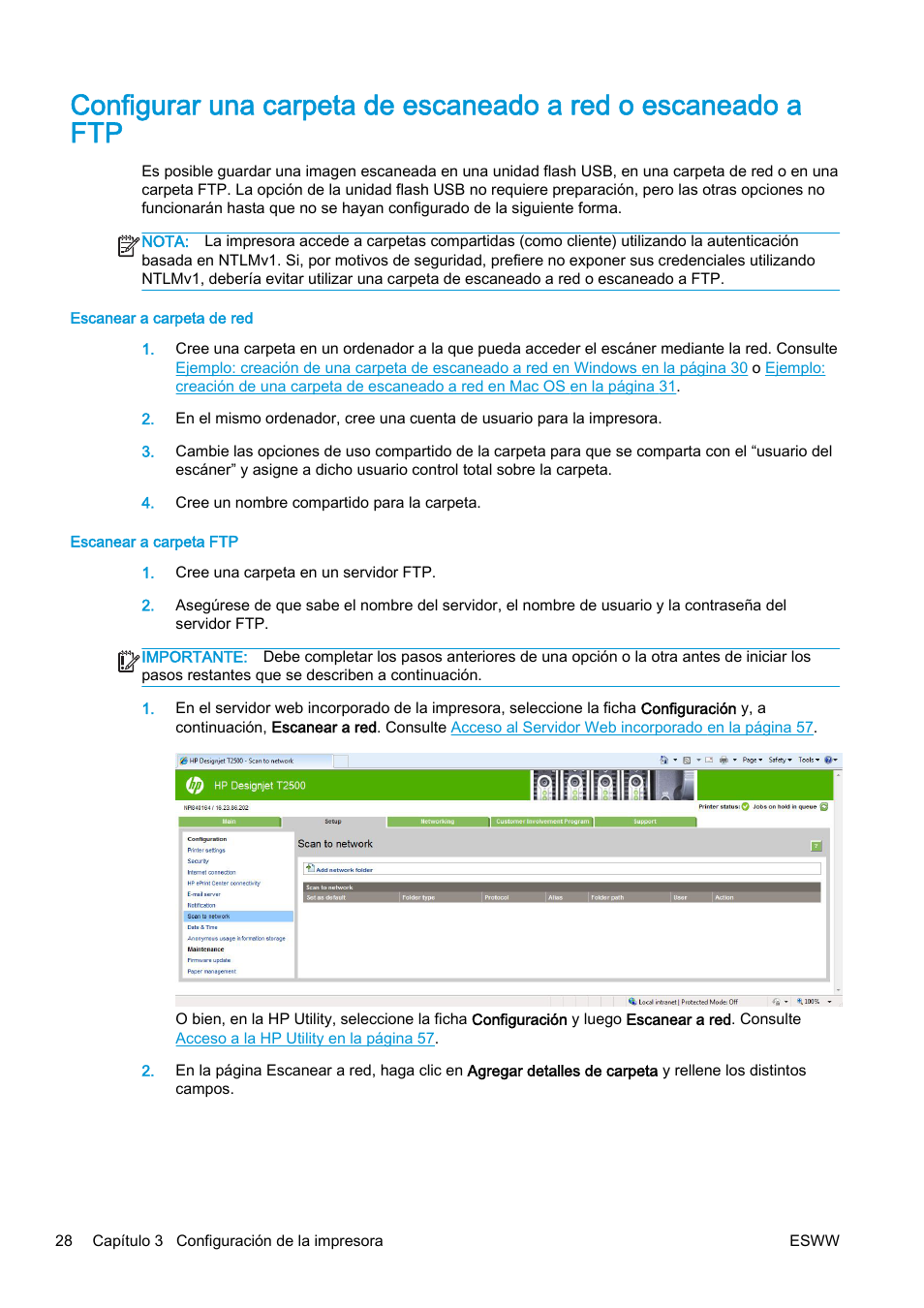 HP eMFP HP Designjet serie T2500 User Manual | Page 38 / 322
