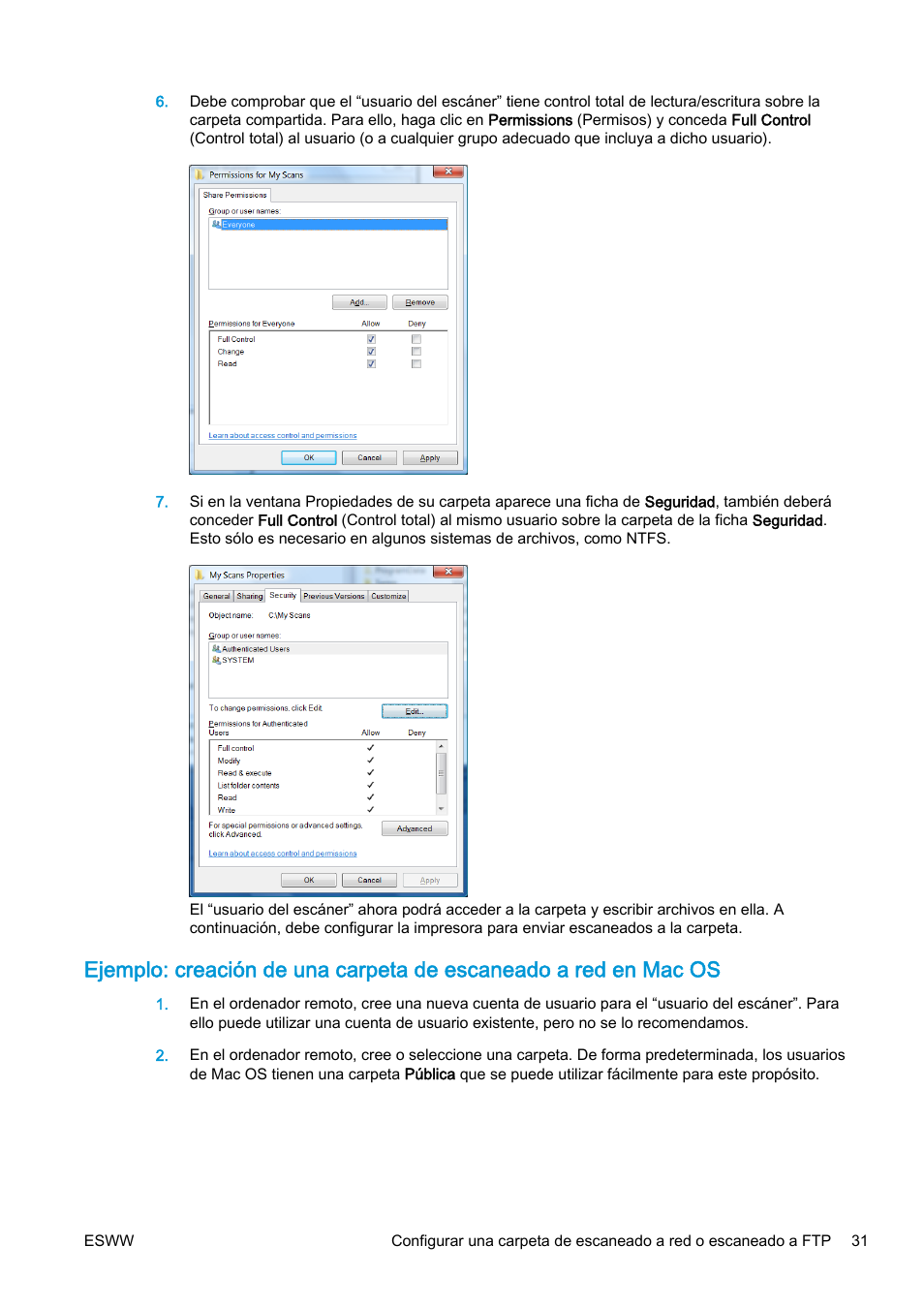 Ejemplo | HP eMFP HP Designjet serie T2500 User Manual | Page 41 / 322