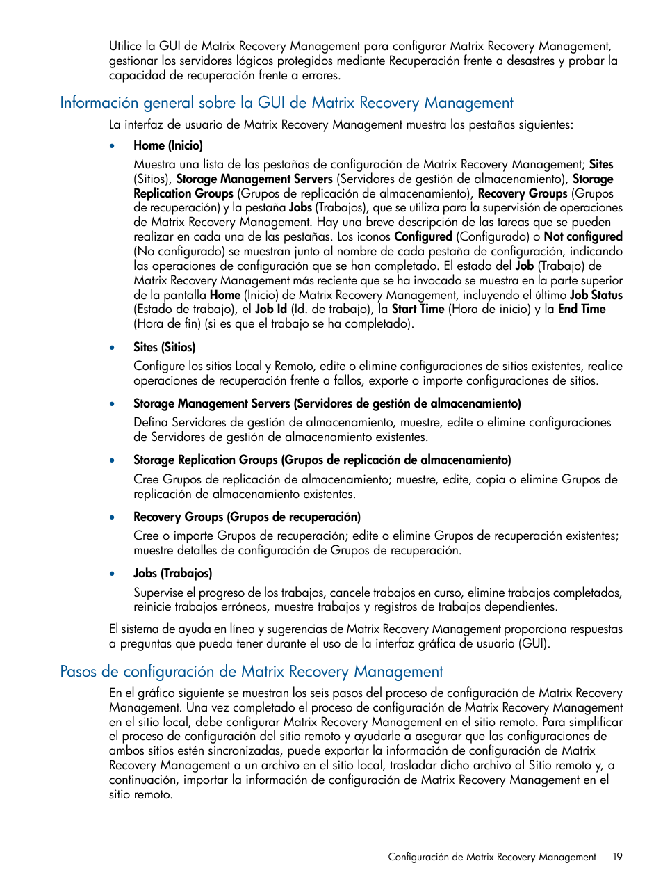 HP Software HP Matrix Operating Environment User Manual | Page 19 / 65