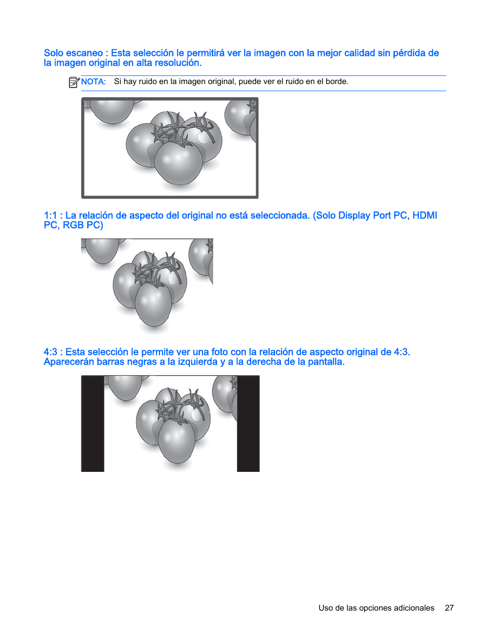 HP Pantalla LED interactiva de 41.92 pulgadas HP LD4245tm Digital Signage User Manual | Page 37 / 117