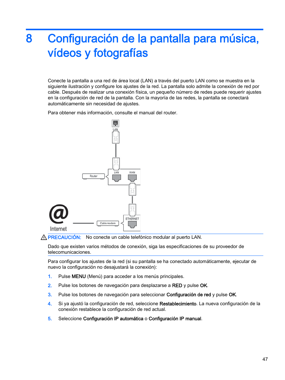 HP Pantalla LED interactiva de 41.92 pulgadas HP LD4245tm Digital Signage User Manual | Page 57 / 117