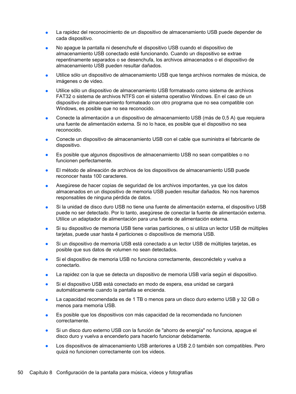 HP Pantalla LED interactiva de 41.92 pulgadas HP LD4245tm Digital Signage User Manual | Page 60 / 117