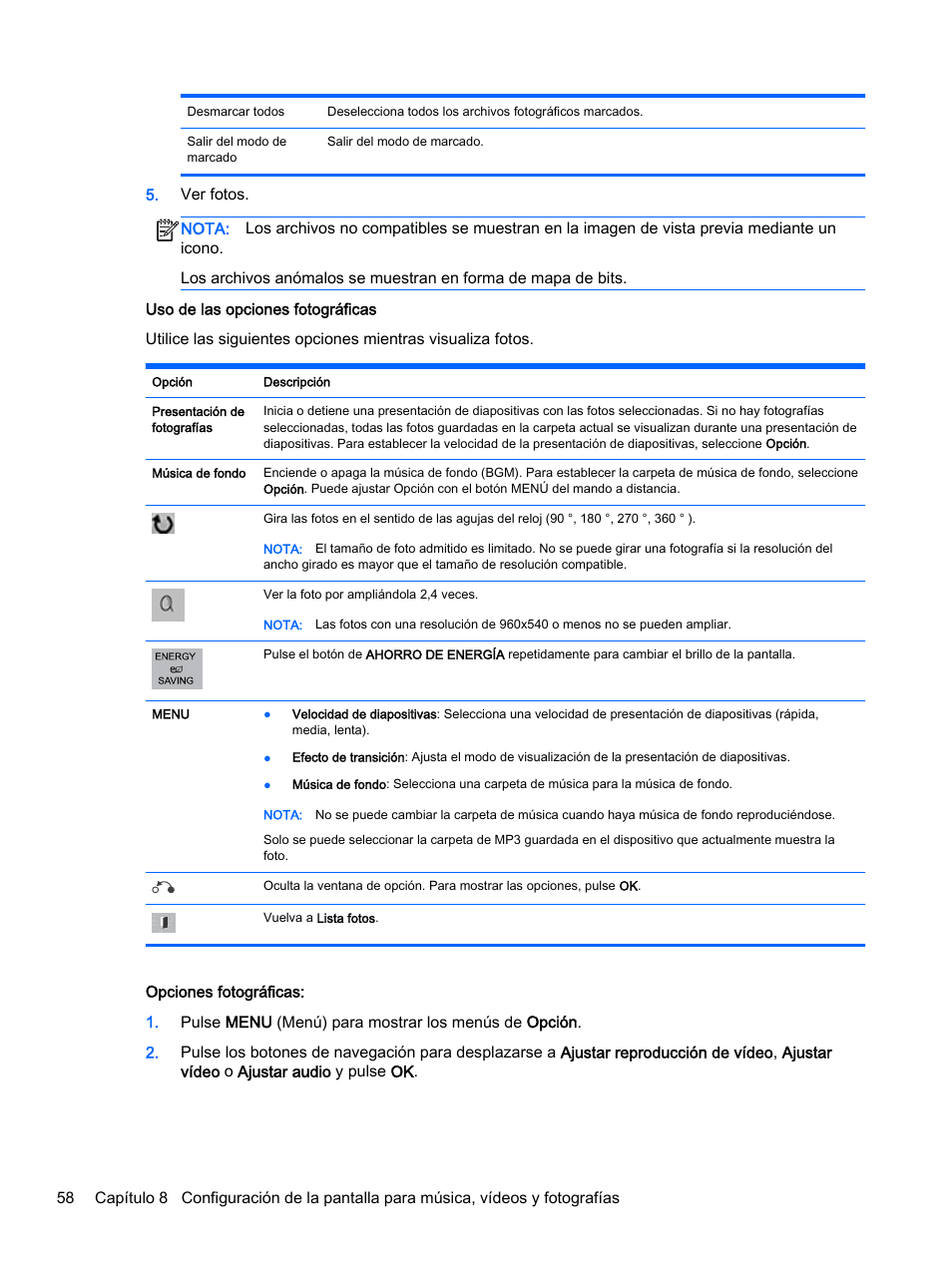 HP Pantalla LED interactiva de 41.92 pulgadas HP LD4245tm Digital Signage User Manual | Page 68 / 117