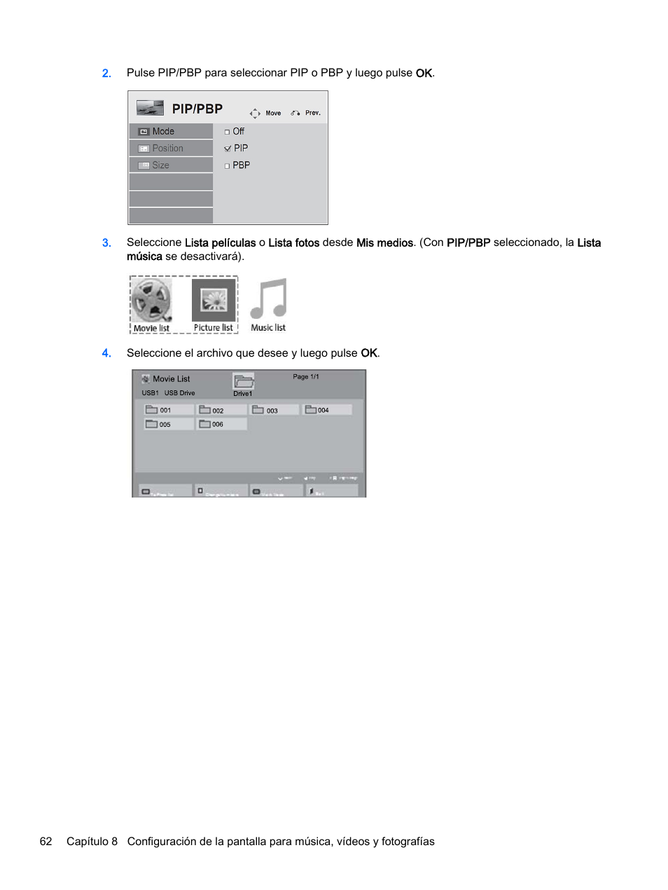 HP Pantalla LED interactiva de 41.92 pulgadas HP LD4245tm Digital Signage User Manual | Page 72 / 117