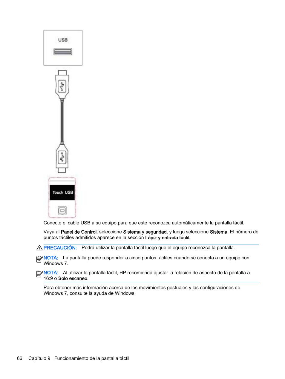 HP Pantalla LED interactiva de 41.92 pulgadas HP LD4245tm Digital Signage User Manual | Page 76 / 117
