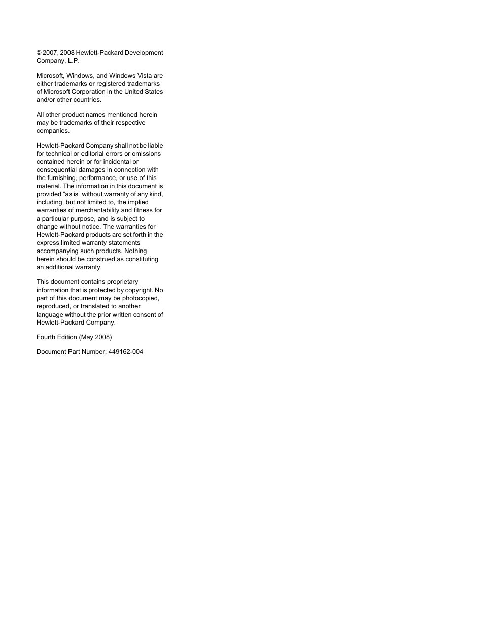 HP L1910 19-inch LCD Monitor User Manual | Page 2 / 63