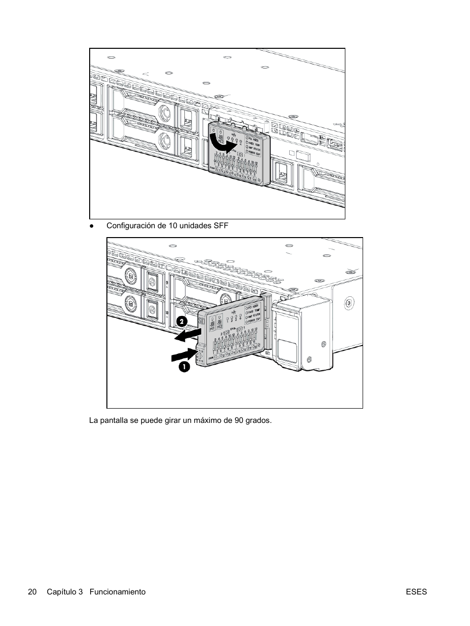 HP Servidor HP ProLiant DL360p Gen8 User Manual | Page 27 / 129