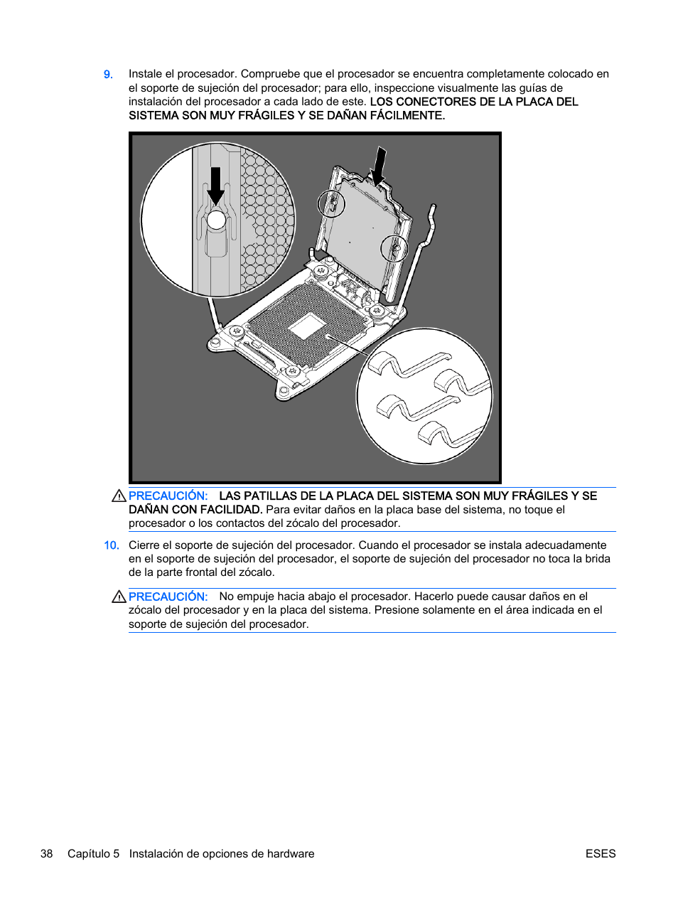 HP Servidor HP ProLiant DL360p Gen8 User Manual | Page 45 / 129