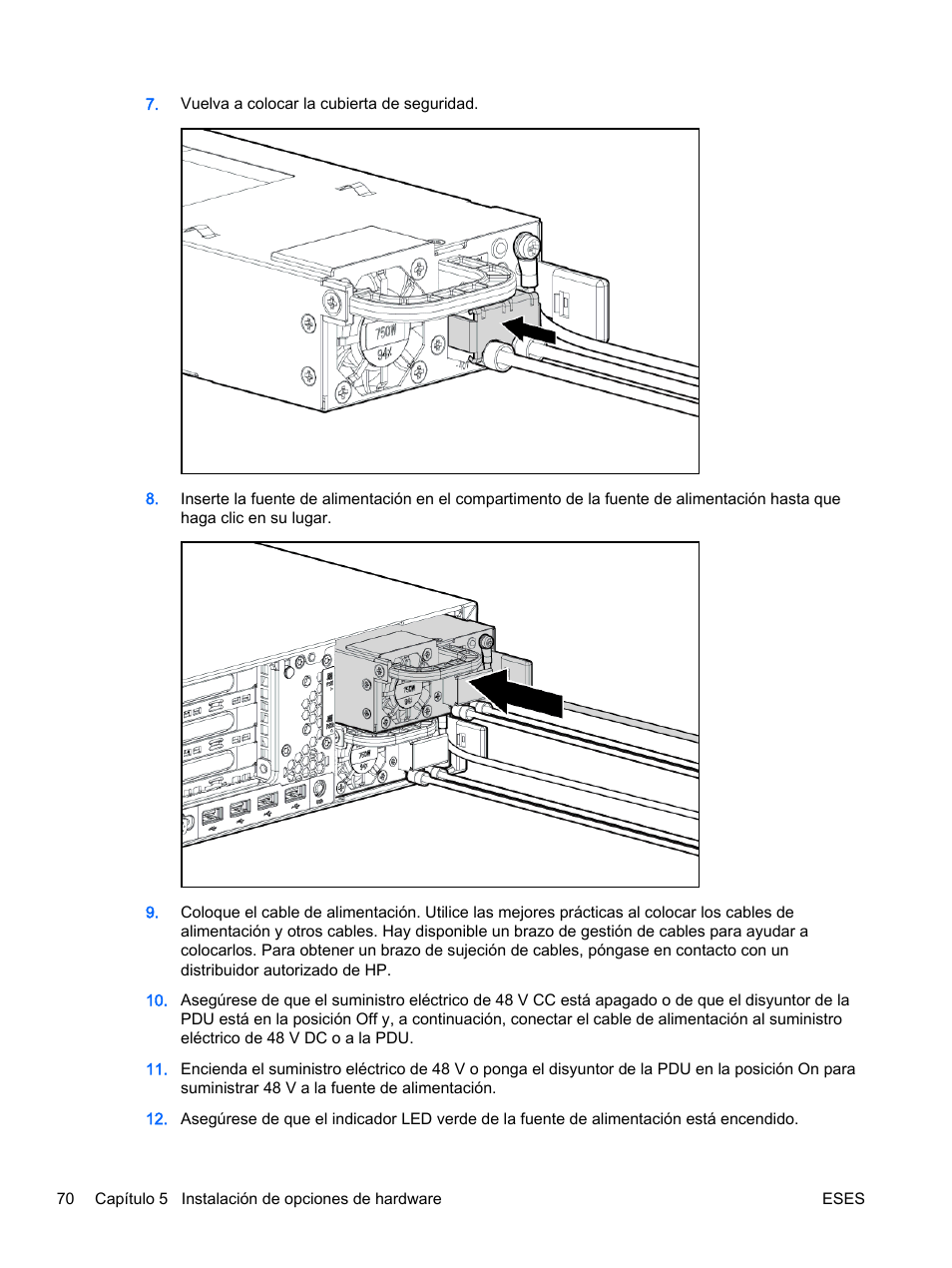 HP Servidor HP ProLiant DL360p Gen8 User Manual | Page 77 / 129