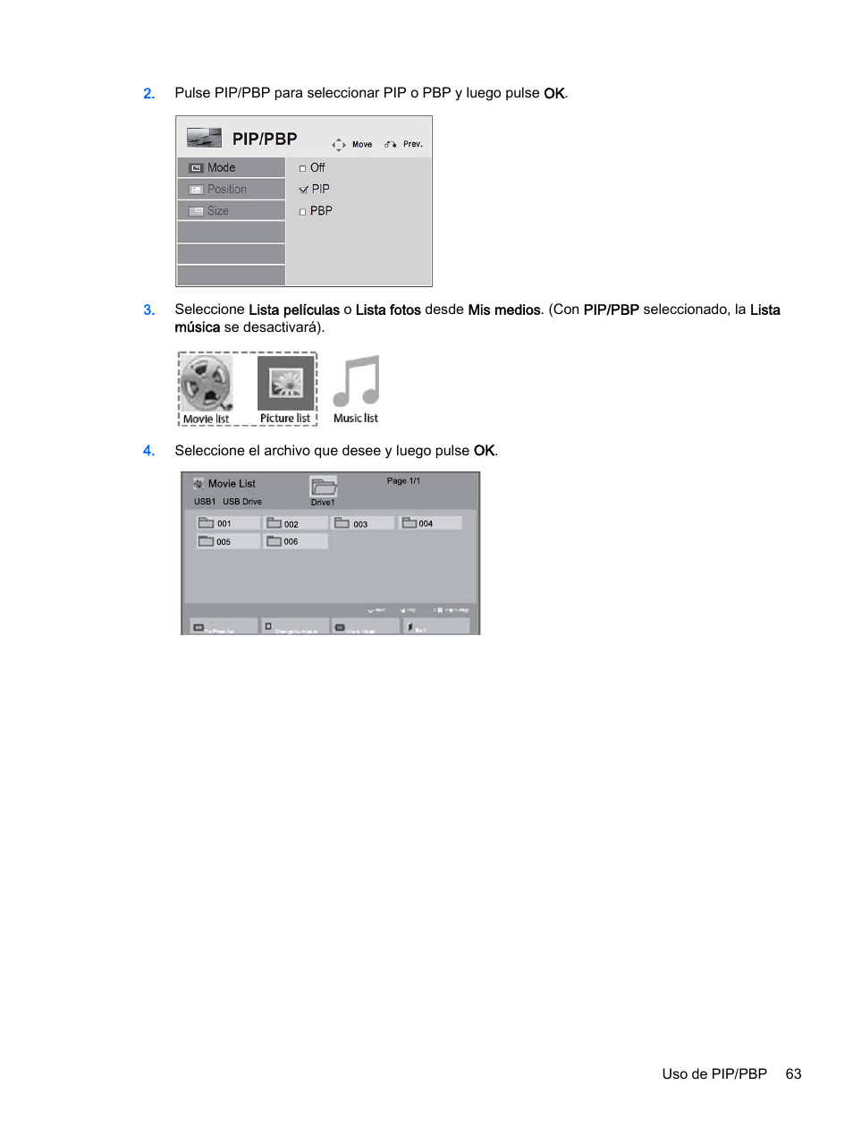HP Pantalla LED de 55 pulgadas HP LD5535 Digital Signage User Manual | Page 73 / 111