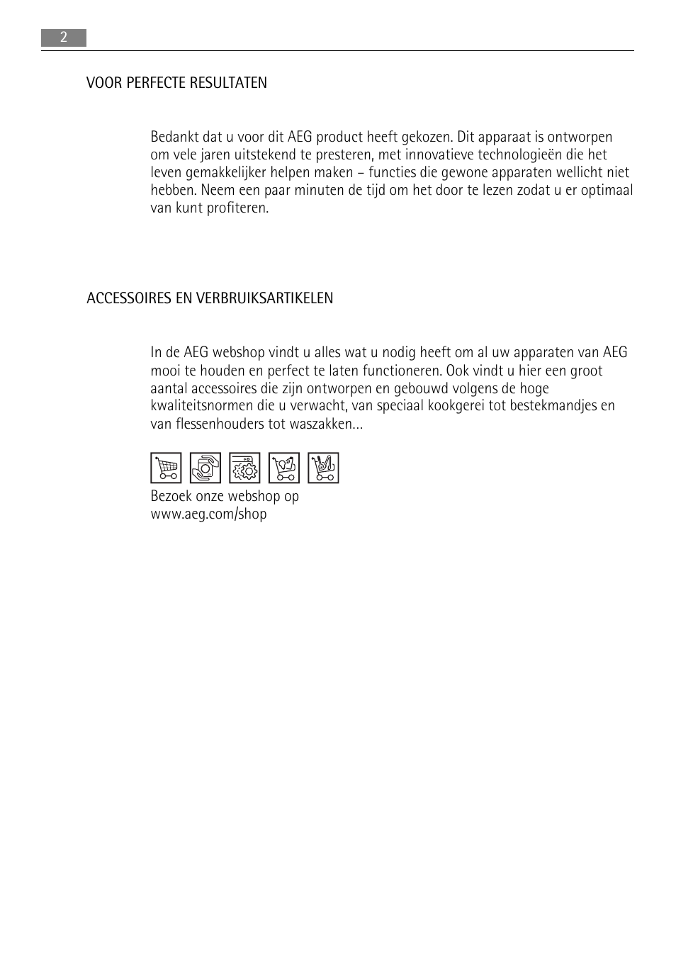 AEG HC652600EB User Manual | Page 2 / 84